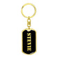 Stevie v2 - Luxury Dog Tag Keychain
