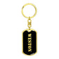 Weston v2 - Luxury Dog Tag Keychain