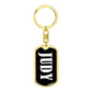 Judy v01w - Luxury Dog Tag Keychain