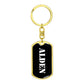 Alden v3 - Luxury Dog Tag Keychain
