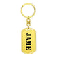 Jame - Luxury Dog Tag Keychain