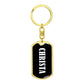 Christa v03 - Luxury Dog Tag Keychain