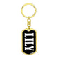 Lily v03 - Luxury Dog Tag Keychain