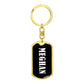 Meghan v03 - Luxury Dog Tag Keychain