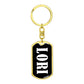 Lori v01w - Luxury Dog Tag Keychain
