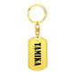 Tamika v01 - Luxury Dog Tag Keychain