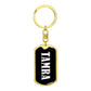 Tamra v03 - Luxury Dog Tag Keychain