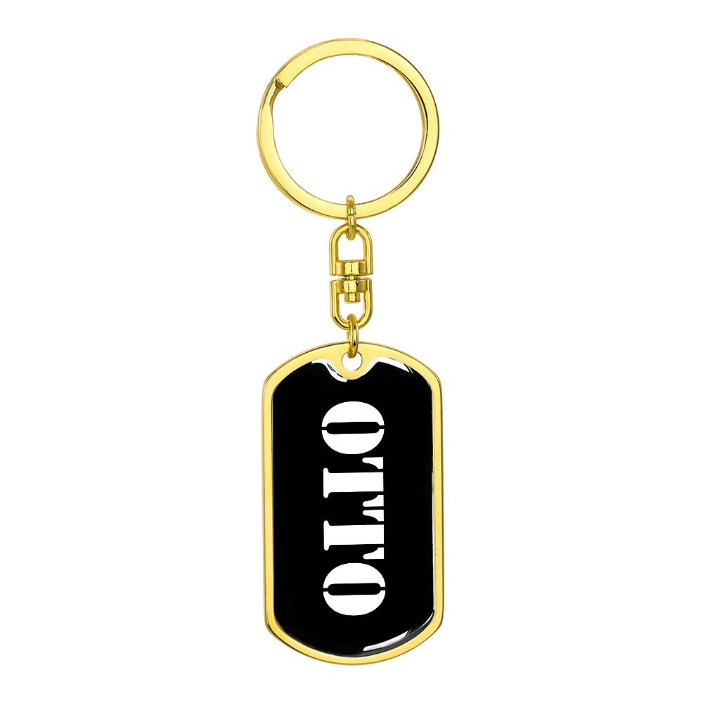 Otto v2 - Luxury Dog Tag Keychain
