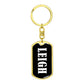Leigh v03 - Luxury Dog Tag Keychain
