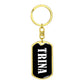 Trina v03 - Luxury Dog Tag Keychain
