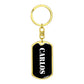 Carlos v2 - Luxury Dog Tag Keychain