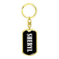Sheryl v01w - Luxury Dog Tag Keychain