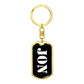 Jon v2 - Luxury Dog Tag Keychain