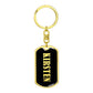 Kirsten v02 - Luxury Dog Tag Keychain