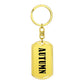 Autumn v01 - Luxury Dog Tag Keychain