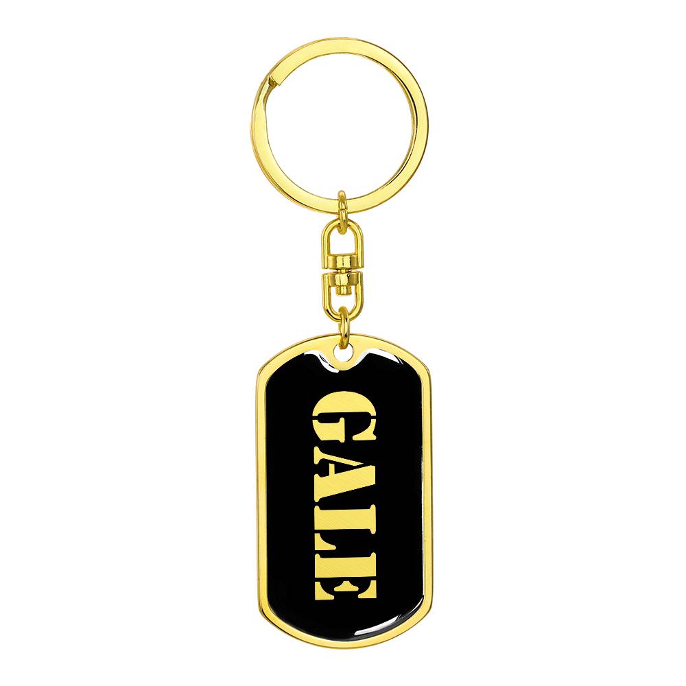 Gale v2 - Luxury Dog Tag Keychain