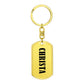 Christa v01 - Luxury Dog Tag Keychain