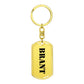 Brant - Luxury Dog Tag Keychain