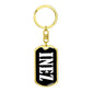 Inez v01w - Luxury Dog Tag Keychain