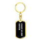 Coast Guard Sister v3 - Luxury Dog Tag Keychain