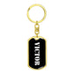 Victor v2 - Luxury Dog Tag Keychain