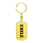 Emile - Luxury Dog Tag Keychain
