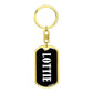 Lottie v03 - Luxury Dog Tag Keychain