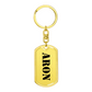 Aron - Luxury Dog Tag Keychain
