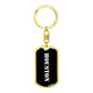 Houston v3 - Luxury Dog Tag Keychain