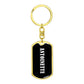 Antoinette v01w - Luxury Dog Tag Keychain