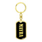 Mayra v02 - Luxury Dog Tag Keychain