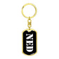 Ned v2 - Luxury Dog Tag Keychain