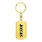 Jonas - Luxury Dog Tag Keychain