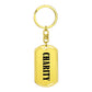 Charity v01 - Luxury Dog Tag Keychain