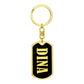 Dina v02 - Luxury Dog Tag Keychain