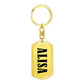 Alisa v01 - Luxury Dog Tag Keychain