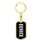 Eunice v01w - Luxury Dog Tag Keychain