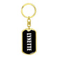 Lynette v03 - Luxury Dog Tag Keychain