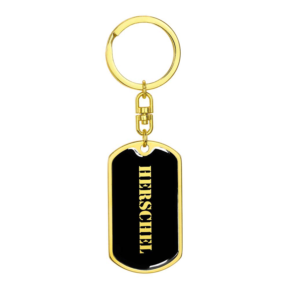 Herschel v2 - Luxury Dog Tag Keychain