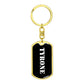 Tyrone v2 - Luxury Dog Tag Keychain