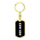 Edward v2 - Luxury Dog Tag Keychain