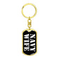 Navy Wife v3 - Luxury Dog Tag Keychain