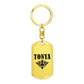 Tonya v01a - Luxury Dog Tag Keychain