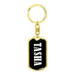 Tasha v03 - Luxury Dog Tag Keychain