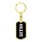 Ollie v3 - Luxury Dog Tag Keychain