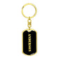 Anderson v2 - Luxury Dog Tag Keychain