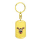 Funny Reindeer Face 02 - Luxury Dog Tag Keychain