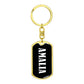 Amalia v03 - Luxury Dog Tag Keychain