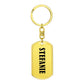 Stefanie v01 - Luxury Dog Tag Keychain