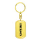 Emerson - Luxury Dog Tag Keychain